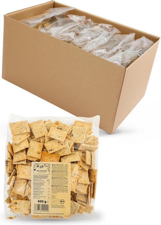 KoRo | Cracker Bio Olive 6 x 500 g