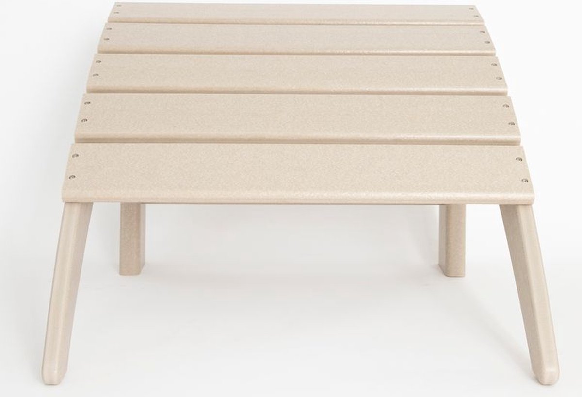 Sissy-Boy - Lichtbruine fanback chair voetenbankje