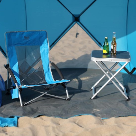 Crespo - Strandstoel - AL/205 - Compact - Donker grijs