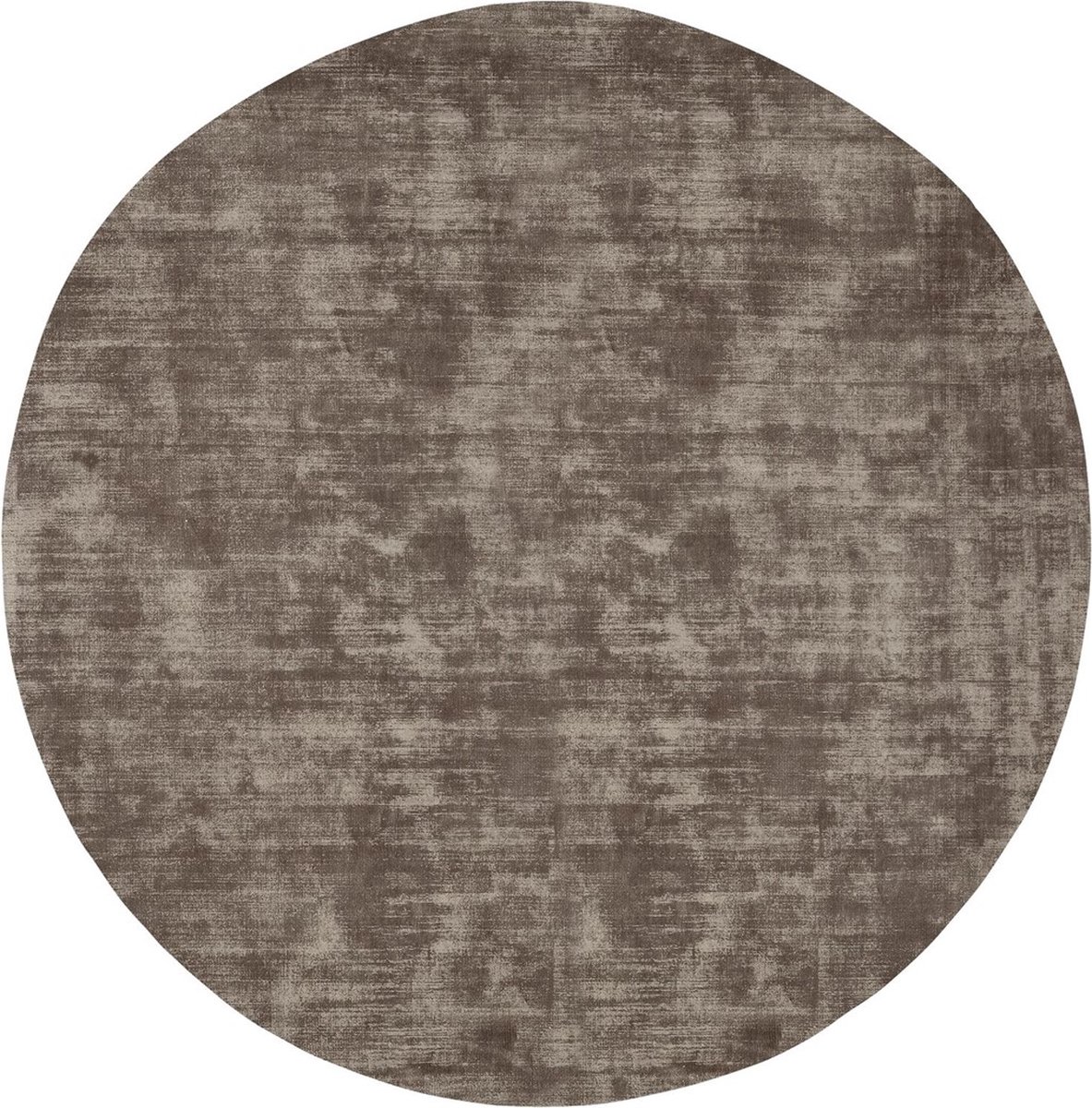 Must living vloerkleed La Belle rond viscose Ø250 cm - Sage green