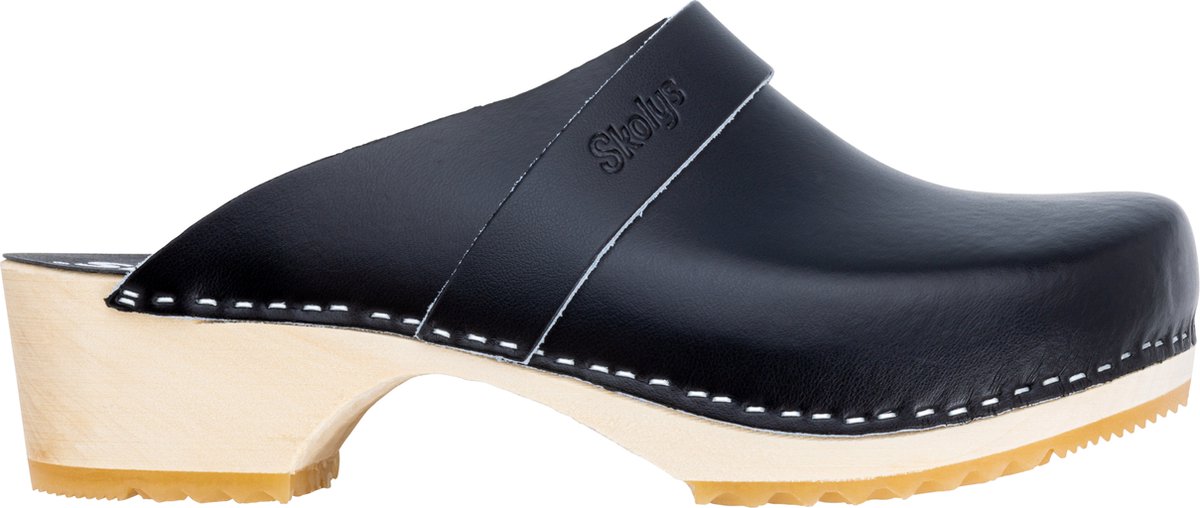 Skolys W-320.00 klompen - dames - medische - clogs - tuinklompen - werkklompen - verpleegkundige - ziekenhuis - instap - zwart - maat 39