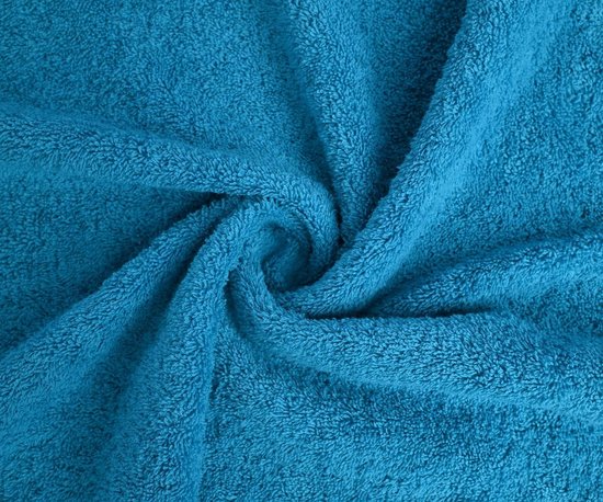 TEXTILESY Set van 2 super grote badlakens premium 100% Egyptisch gekamd katoen, 100 x 200 cm-600 g/m², superzachte grote badlakens (katoen, oranje