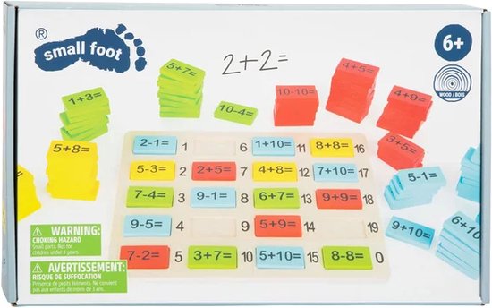 Small Foot - Houten Spel Rekensommen Maken