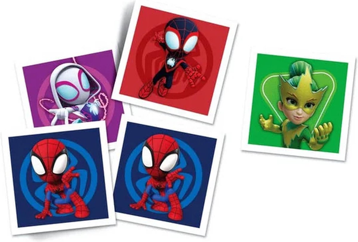 Clementoni - Memory voor kinderen - Spidey and Friends - 48 Kaarten - Memory spel - Educatief Speelgoed - Vanaf 4 jaar — afbeelding 3