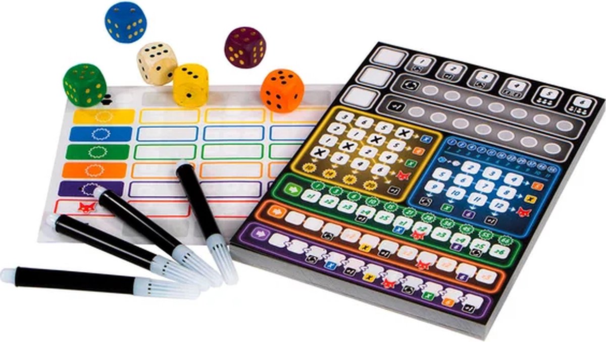999 Games - Clever - Dobbelspel - Creëer kettingreacties door de juiste keuzes te maken - Gezelschapsspel - Familiespel - Strategiespel - Klein cadeautje — afbeelding 19