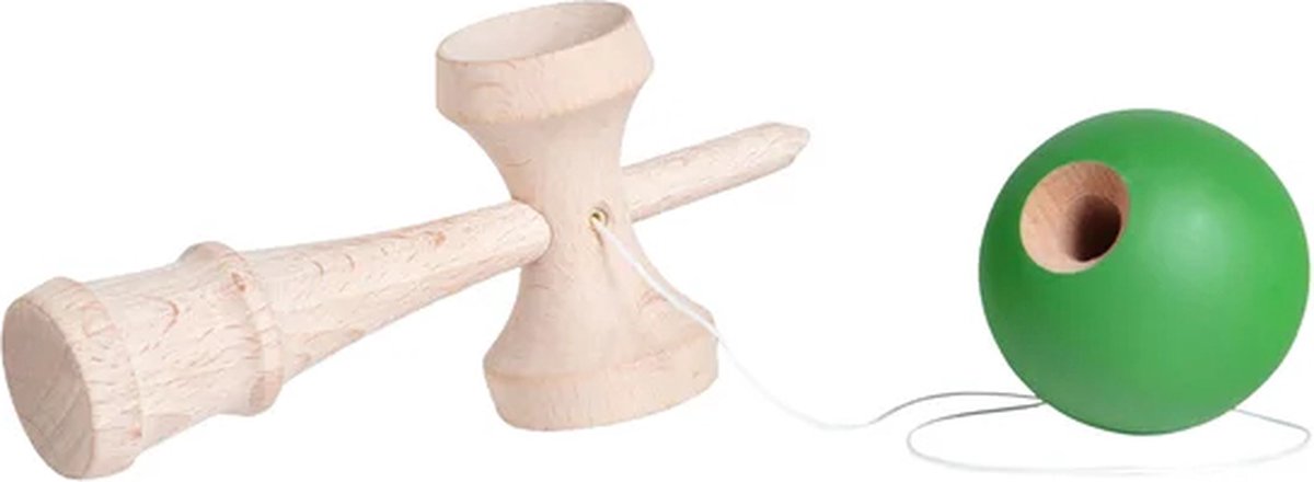BS Toys Kendama Spel - Vangspel - Japanse Behendigheidsspel vanaf 8 Jaar - Vangbal - Kinder Speelgoed - Houten Spel - Coördinatie Training - Kendama spel - Houten speelgoed — afbeelding 9