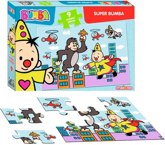 Bumba puzzel - 9 stukjes - Super Bumba van Bumba — afbeelding 5