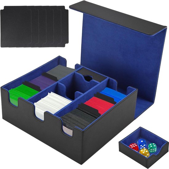 mtg card box dividers Mana 5 Card Deck Dividers Pack (15ct) for Magic: The Gathering main image 1