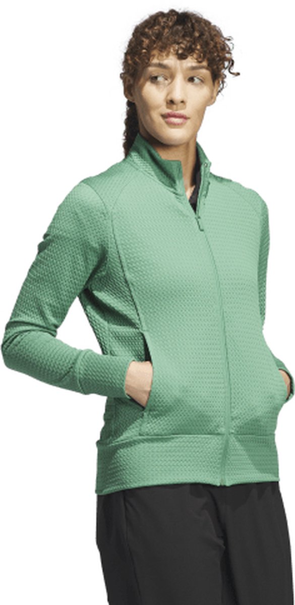 Adidas Full Zipp Ultimate Dames Jacket Groen van Merkloos — afbeelding 5