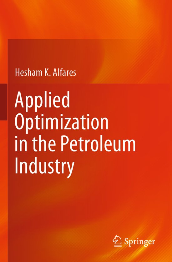 Applied Optimization in the Petroleum Industry - cover