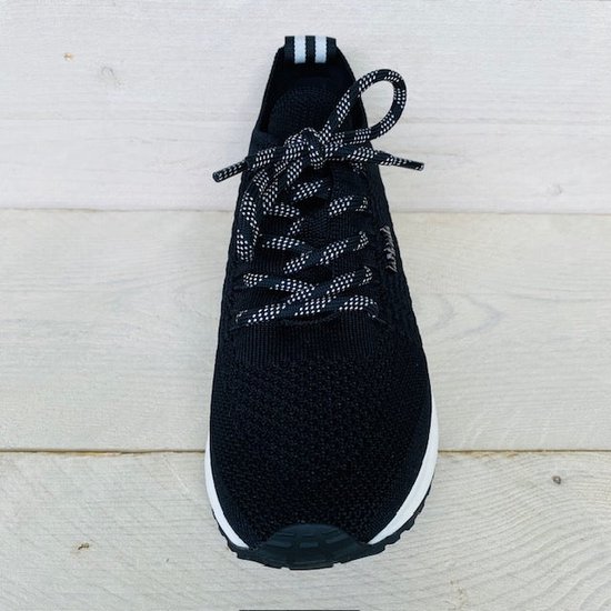 La Strada 1892649 4501 Baskets En Tricot Zwart