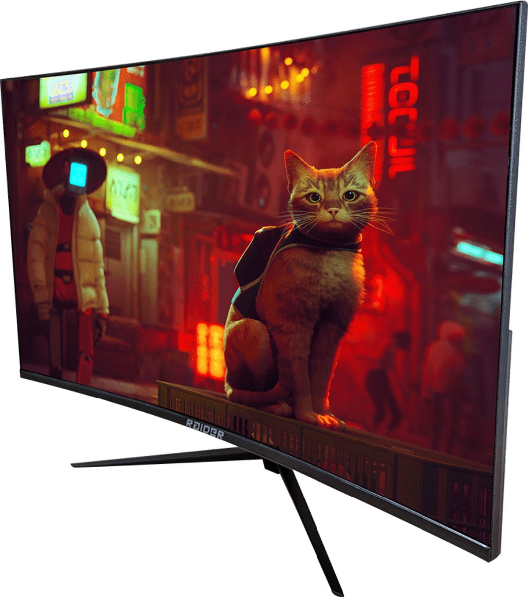 RAIDER Pro Gaming Monitor 27 inch Curved 165Hz - afbeelding 3