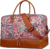 Bol.com Weekendtas met schoenenvak voor dames - HB-10 HS Carry-On Bagage aanbieding