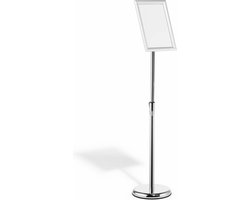 Durable 479823 Informatiezuil met aluminium klikframe 1 x DIN A4 250 mm x 1205 mm x 250 mm 1 stuk(s)