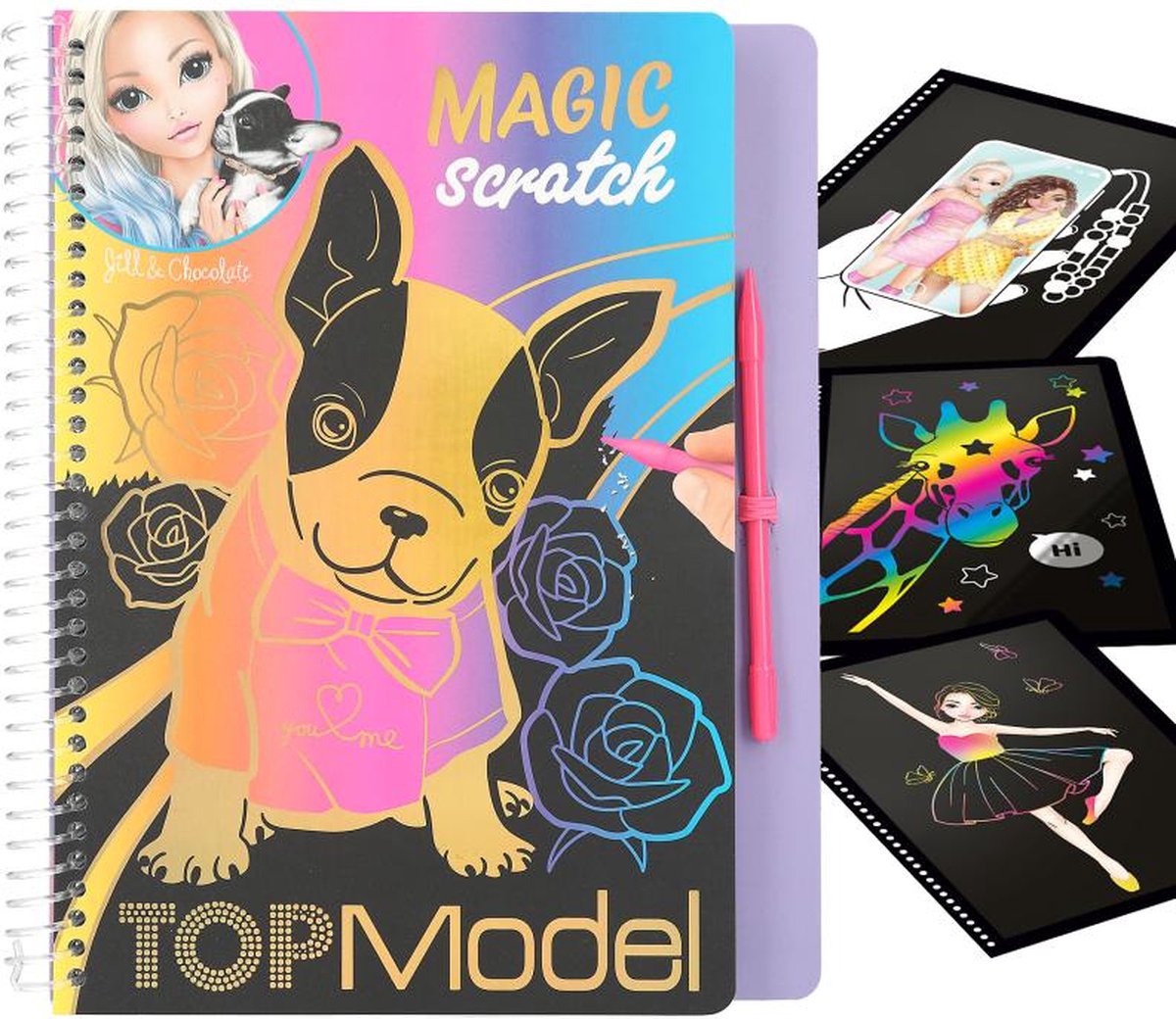 Depesche - TOPModel magic scratch boek