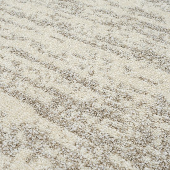 Relax Oslo - Tapis uni à poils courts - Tapis moderne - Crème - 200x290 CM