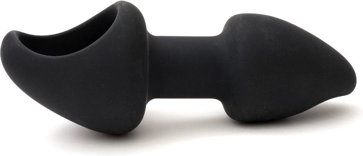 665 Leather - Siliconen Funnel Plug - Holle Buttplug