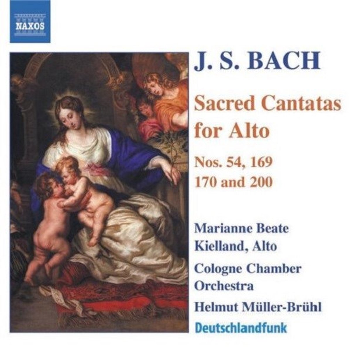 Cologne Chamber Orchestra, Helmut Müller-Brühl - Alto Cantatas (CD)