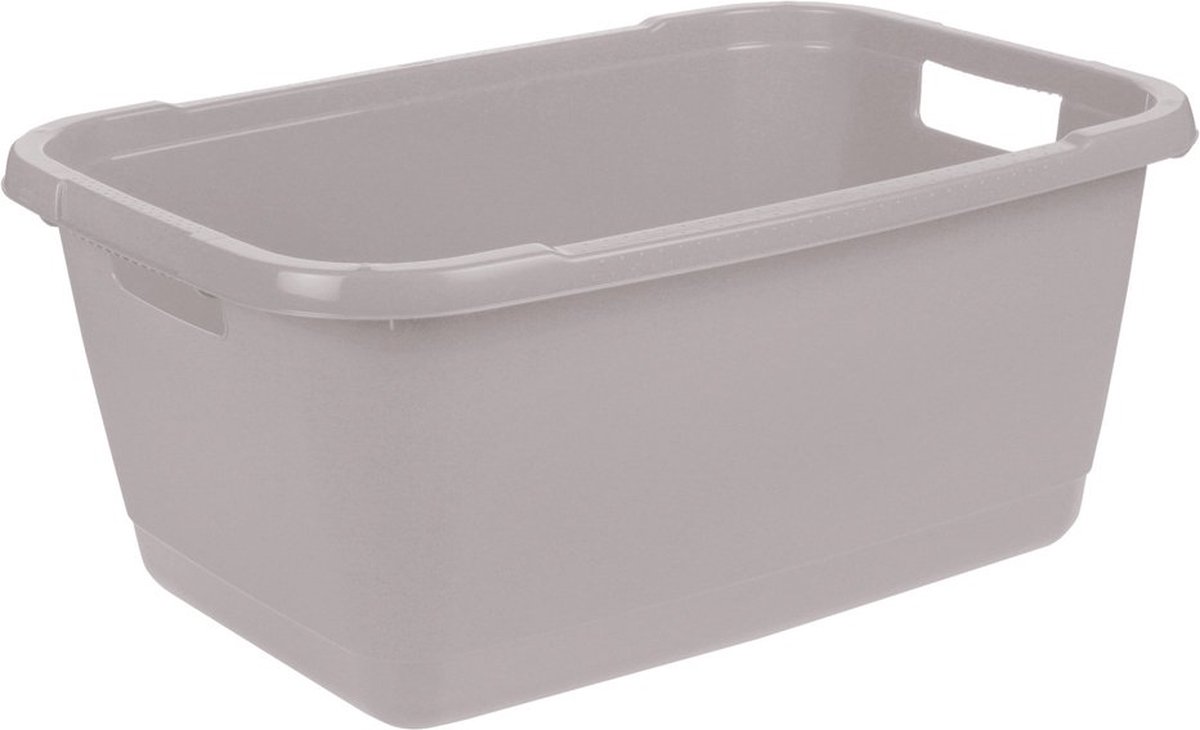 Wasmand Aenna Gesloten   65x44x28 - 52 L Urban Grey Keeeper 10786