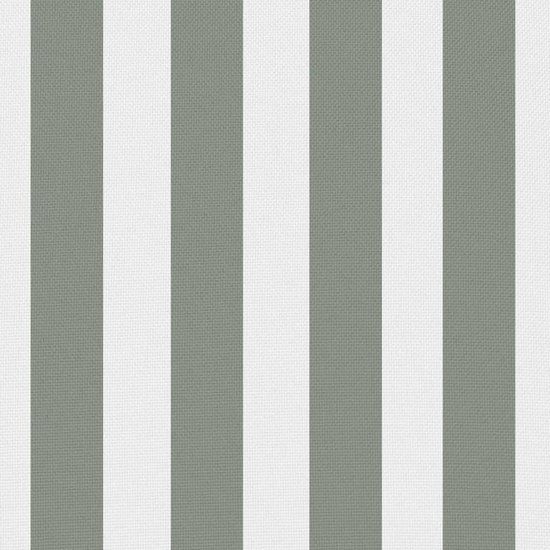 vidaXL - Buitenkussens - 60x40 - cm - gestreept - grijs - 2 - st van vidaXL — afbeelding 3