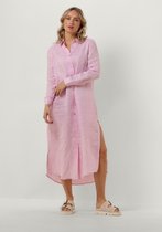 Resort Finest Dames Midi Jurk Shirt Dress Roze - Maat L