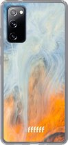 6F hoesje - geschikt voor Samsung Galaxy S20 FE - Transparant TPU Case - Fire Against Water #ffffff