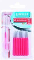 Ekulf Ragers pH Professional 0,5 mm Rood 18 stuks