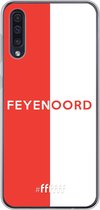 6F hoesje - geschikt voor Samsung Galaxy A30s -  Transparant TPU Case - Feyenoord - met opdruk #ffffff