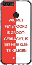 6F hoesje - geschikt voor Huawei P Smart (2018) -  Transparant TPU Case - Feyenoord - Grootgebracht #ffffff