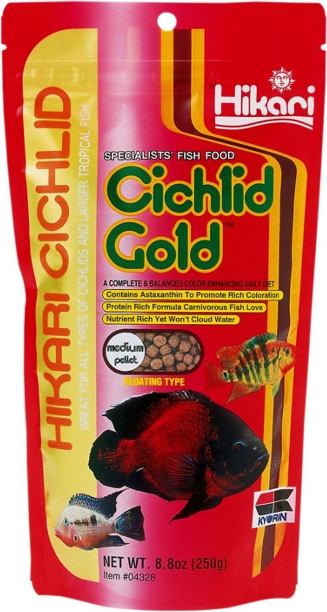 Hik Cichlid Gold Medium 250 Gram