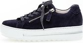 Gabor 498 Lage sneakers - Dames - Blauw - Maat 35,5