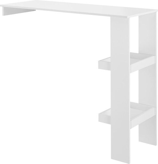 4-zits bartafel Alexa wit 154,5 x 90 x 100 cm kopen
