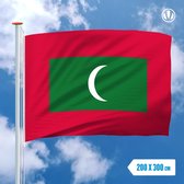 Vlag Malediven 200x300cm