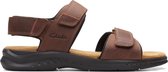 Clarks - Heren schoenen - Hapsford Creek - G - brown tumb - maat 10,5