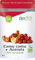 Biotona Poeder Superfoods Camu Camu + Acerola 100% Raw Powder