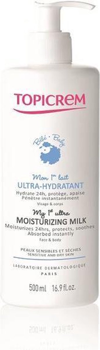 Baby Moisturizing Milk Melk Gevoelige Huid 500 ml
