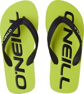 O'Neill Slippers Profile Logo - Neon Green Yellow - 32
