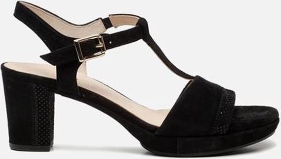 Gabor Comfort sandalen met hak zwart - Maat 36.5 | bol.com