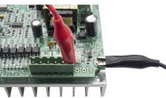 VOLTCRAFT MSC-100 BNC-meetsnoer 114.00 cm Zwart, Rood