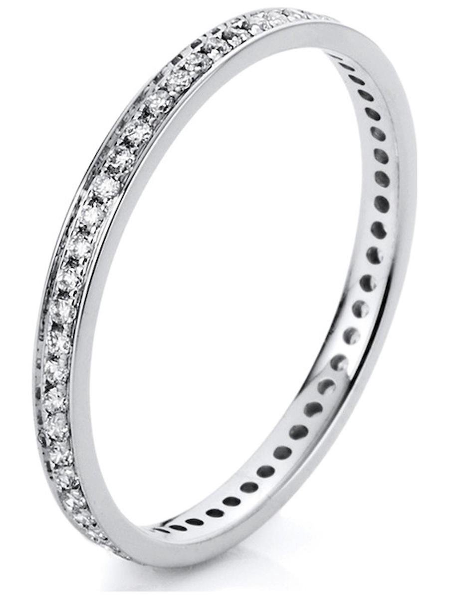 Luna Creation - Dames Ring - 585/- 14 karaat - Diamant - 1A427W456-1 - Ringmaat 56