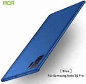 MOFI Frosted PC ultradunne harde hoes voor Galaxy Note10 Pro (blauw)