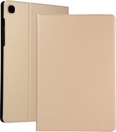 Voor Huawei Enjoy Tablet 2 10.1 inch Spanning Elastische Textuur Horizontale Flip Leren Case met Houder (Goud)
