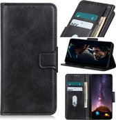 Voor OPPO Reno4 Pro Mirren Crazy Horse Texture Horizontale Flip Leather Case met houder & kaartsleuven & portemonnee (zwart)