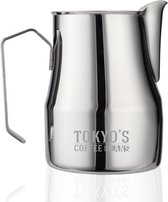 Tokyo's Melkopschuimkan - Barista - RVS - Zilver - 350ml