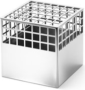 Georg Jensen Matrix Vaas Cube - 12,6x12,6x12,6 - RVS