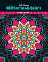 Glitterkleurboek Mandala - Night Blooming