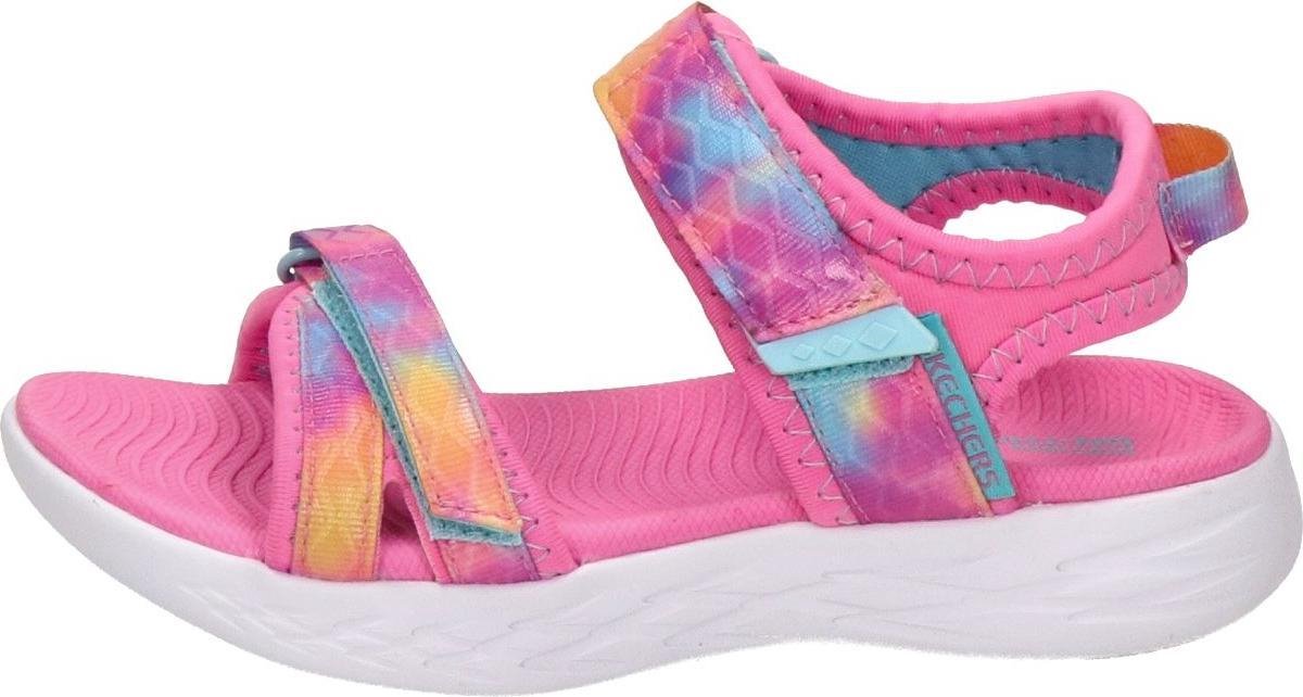 Skechers On The Go meisjes sandaal - Roze - Maat 31 | bol.com