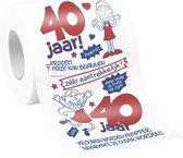 Paperdreams - Toiletpapier - 40 Jaar - Vrouw