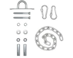 230kg Ophangketting met Plafondhaak - 50cm Ophanging - Ketting voor Schommel Hangstoel Hangmat