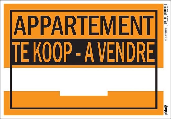 Affiche Pickup plastique 23x33 cm - appartTe Koop A Vendre